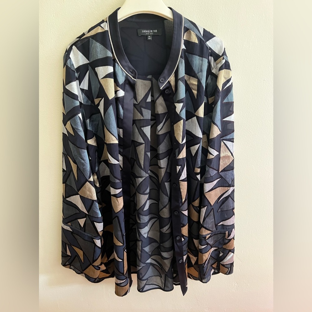 Lafayette button down blouse
